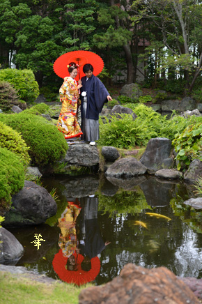 醍醐荘で結婚式写真