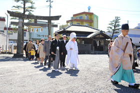 貴船神社で結婚式