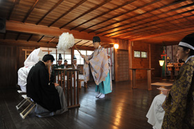 貴船神社で結婚式