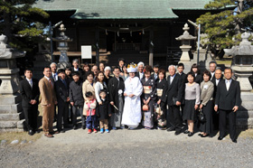 貴船神社で結婚式