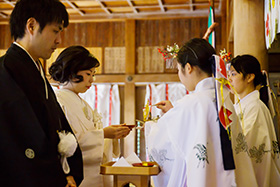 見付天神 矢奈比賣神社（磐田市）で結婚式