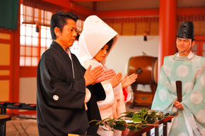五社神社 結婚式