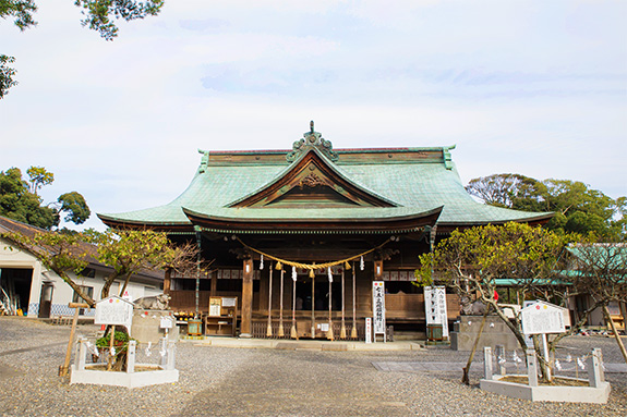 見付天神 矢奈比賣神社(磐田市)で結婚式