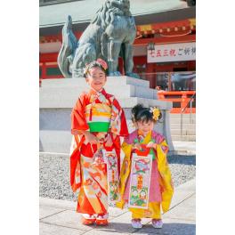 お客様の声【七五三/プラン2/五社神社/ いとこと2家族一緒の撮影 】N様