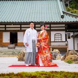 お客様の声【結婚式ロケーション撮影/龍雲寺】浜松市 S様